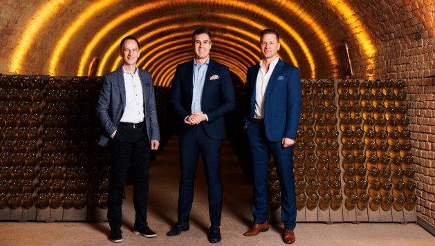 Neue Geschäftsführung bei Schlumberger - Das neue Geschäftsführungs-Trio: Stephan Dubach, Eugen Lamprecht, Florian Czink (v.l.n.r.) - Quelle: Schlumberger